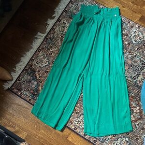 Cache Coeur Vibrant Green Smocked Apparel